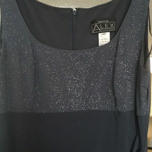 Gray Sparkly Gown with Jacket